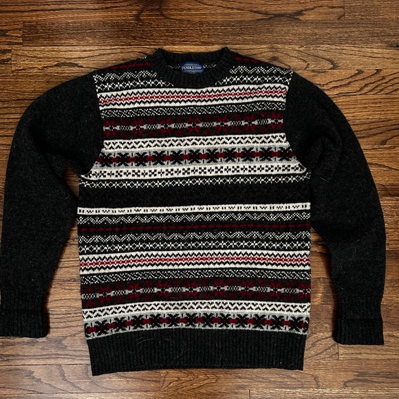 Pendleton Wool Fair Isle Sweater - Picture 1 of 4